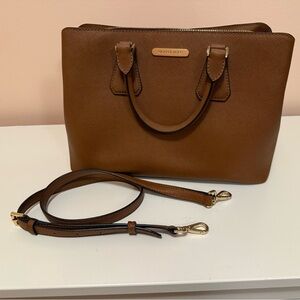 Michael Kors Tan Leather Satchel